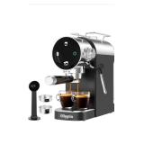 20 Bar Espresso Machine with Milk Frother - Single & Double Shot Espresso Maker, Removable Water Tank & Drip Tray, Cup Warmer, Pre-Infusion for Rich Crema - Perfect for Home & Offices