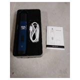 Casfuy Dog Nail Grinder Upgraded - Professional 2-Speed Electric Rechargeable Pet Nail Trimmer Painless Paws Grooming & Smoothing for Small Medium Large Dogs & Cats(Dark Blue)