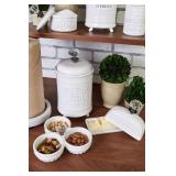 Mud Pie Door Knob Butter Dish