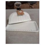 Mud Pie Door Knob Butter Dish