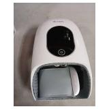 Hand Massager with 9 Modes and 4 Heating Options for Hot and Cold Therapy Hand and Wrist Massager for Arthritis and Carpal Tunnel Relief, Hand Massager with Heat and Compression, White