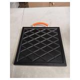 12 X 12 X 1 inchs Non-Slip Rv Jack Pad, 1 Camper Outrigger Pad with Handle, Heavy Duty Stabilizing Blocks for Truck/Trailer/Crane