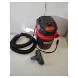 Hyper Tough 1.5 Gallon 2 Peak HP Poly Wet/Dry Vacuum  VH105 3502
