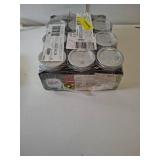 Ball Glass Mason Jar with Lid & Band  Regular Mouth  8 Ounces  9 Count