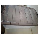 IRIS 53 Qt. Plastic Storage Bin with Lid, Stackable Storage Containers, Tote