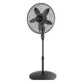 Lasko Cyclone Max 18   23 ft/s High-Velocity Pedestal Fan  Remote  53  H  Black  S18605