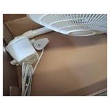 Lasko 16  Oscillating 3-Speed Pedestal Fan with Adjustable Height  47  H  White  S16200  New