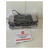 Nesco Deluxe Dual Vacuum Sealer  Dual Pump  Double Seal  Roll Storage & Cutter  + (2) 10Ft Rolls