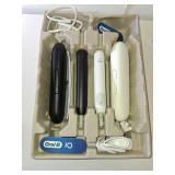 Oral-B iO Series 2 Electric Toothbrush  Pure White & Night Black  2 Ct  3 Heads