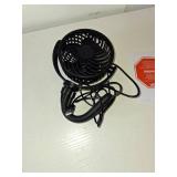 Mainstays 4" New 3-speed Portable Rechargeable Fan with Flexible Tripod and Digital Display