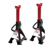 Hyper Tough T42001C 2 Ton Steel Jack Stands, Black, 1 Pair