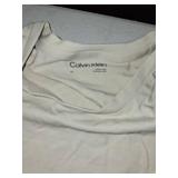 Calvin Klein White Basic T-Shirt SIZE L
