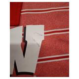 Wisconsin Badgers NCAA Striped Polo Shirt