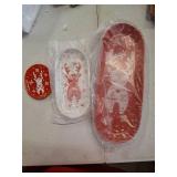 Temp-tations Seasonal Set of 3 Sort and Stack Reindeer Trays