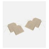 APPEARS NEW - NEW LePouf 100% Cotton Hand Knitted chair cushions Set of (4) Four, see photos.