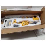 APPEARS NEW - IMOUMLIVE 2-IN-1 Cordless 8 Inch Pole Saw & Chainsaw, 21V 3Ah Battery, 14.7ft Max Reach, 8.3lb Lightweight, Powered Pole Saws for Tree Trimming, Tree Trimmer for Branch Cutting