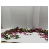 APPEARS NEW - CISDUEO 3 Pcs Wisteria Hanging Flowers Wisteria Flowers Vine Garland Wedding Arch Decoration Purple Red Artificial Wisteria Vines Hanging Flower Vines Silk for Party Garden Home Table Ba