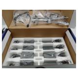 FACTORY SEALED - Wireless Microphone System UHF 8 Channel Lavalier Mic Bodypacks Lapel Mic 8 Headsets for Karaoke System Church Speaking Conference Meeting Classroom Wedding Party Meeting School