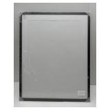 FACTORY SEALED - Hoikwo 22x28 Black Plastic Frame with Plastic Cover, Display Pictures 18x24 with Mat or 22x28 Without Mat, 1 Pack 22 by 28 Frame for Wall Hanging