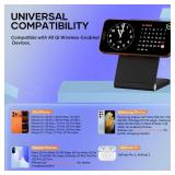 FACTORY SEALED - Wireless Charger, Magnetic Foldable Travel Fast Charging Station Stand for iPhone 17 16 15 14 13 12 Series, iPhone Wireless Mag-Safe Charger Dock for AirPods 3/2/Pro 2/Pro