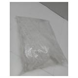 UNOONE Christmas Light Clips - White Hooks for Outdoor String Lights- Gutter Clips for Hanging Outdoor Lights - Holiday Light Slips for Halloween Christmas - 100 Pack (White)