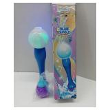 APPEARS NEW - ArtCreativity Bubble Wand for Kids Toys, Light Up Automatic Bubble Blower Maker Wand with LED & Music, Toddler Bubble Toy, Fluid & Batteries Included, Great Gift Idea, Bubbles Party Favo