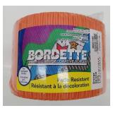 FACTORY SEALED - Pacon - Decorative Border, Recyclable, 2-1/4quot;x50,. Orange, Sold as 1 Roll, PAC 37104