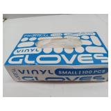ProHeal Vinyl Disposable Gloves Small - 100 Clear Food Safe Cooking and Household Cleaning Gloves - Powder Free and Latex Free Kitchen Glove for Meal Prep and Food Service