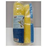 APPEARS NEW - LOLA Squeeze Sponge Mop Refill - w/Foam & a Natural Cellulose Layer, Absorbs and Wicks Moisture, only Fits LOLA Brand Sponge Mop, 9â Head (2 pack)