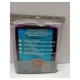 FACTORY SEALED - Case for iPad Air 13 Inch M3 2025 & M2 2024: Military Grade Cover for iPad Pro 12.9 6th/5th/4th/3rd Generation W/Screen Protector- Stand- Pencil Holder- Handle- Shoulder Strap- Purple