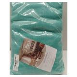 FACTORY SEALED - Bright Sheer Mint Green Window Curtain 2-Pack