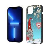 APPEARS NEW - VGFJHNDF Christmas Traditional Gnome Print for iPhone 13 Case,Stylish and Protective for iPhone 13 Case
