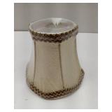 FACTORY SEALED - LALAFINA 1pc Cloth Lamp Shade European Style Lampshade Vintage Bell Lamp Shade for Table Wall Lamp Living Room Decoration, Golden