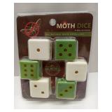 FACTORY SEALED - Moth Dice â Dried Lavender & Cedar Blocks Alternative â Clothes Drawer and Linen Closet Freshener â Cedarwood and Lavender Essential Oils