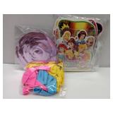 FACTORY SEALED - Disney Princess Birthday Party Decoration Set