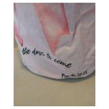 APPEARS NEW - Inspirational Pink Bow Storage Bag