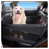FACTORY SEALED - YJGF Large Dog Car Seat Large Size Dog,Pet Car Seat Cover for Back Seat Extende,Pet Booster
