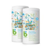 FACTORY SEALED - Babyganics All Purpose Surface Wipes, Fragrance-Free, 75 Count Plant Based and Non-Abrasive, No Ammonia, No Bleach (Pack of 1)