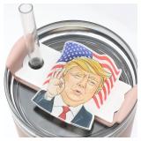 FACTORY SEALED - Name Plate Compatible for Stanley Cup Accessories 30 Oz,Name Tag for Lid Fans Gift Cup Decorations