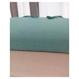 Decor Therapy Outdoor Patio Seat Cushion in Turquoise 18\x20\" - Retail: $59"""
