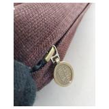 Blazing Needles Dutailier Brown Linen Outdoor Cushion