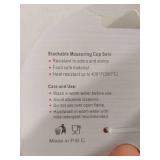 Prime Cook Heart-Shaped Stackable Measuring Cups Set 4-Piece