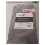 59"x54" No. 918 Sheer Emily Voile Rod Pocket Curtain Panel Charcoal Gray: Transitional Indoor Polyester Drapery