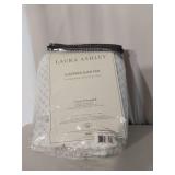 Laura Ashley Rowland Blue European Sham Pair Bedding 26"x26"