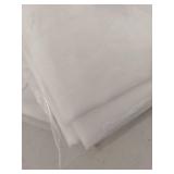 2pk No. 918 Juliette Voile Sheer Rod Pocket Curtain Panel - Retail: $52