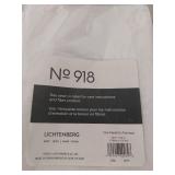 2pk No. 918 Juliette Voile Sheer Rod Pocket Curtain Panel - Retail: $52