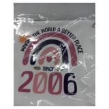 FACTORY SEALED - Rone168 18th Birthday Gifts for Girls, Funny 18 Year Old Gifts, Making The World a Better Place Since 2006, Organizer Bag, 10x7 Inches