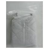 FACTORY SEALED - Gerber Baby Unisex Quilted Wearable Blanket, Cotton Blend, OEKO-TEX Certified, 2-Way Zipper, Safe Sleep Solution, Grey Heather, 6-12 Months