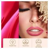 FACTORY SEALED - FERLYHR Waterproof & Smudge Lip Gloss with Matte Finish,Long-Lasting Proof Peel Off Lip Stain for All Skin Types, Peel Off Lip Liner Stain Tattoo(00#-Delicate Pink, 1 Count (Pack of 1