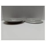 (UNUSED) NEW Certified International Round Rim Plate, 9 Dia. x 1" h. Melamine Mushroom (Pack of 6)